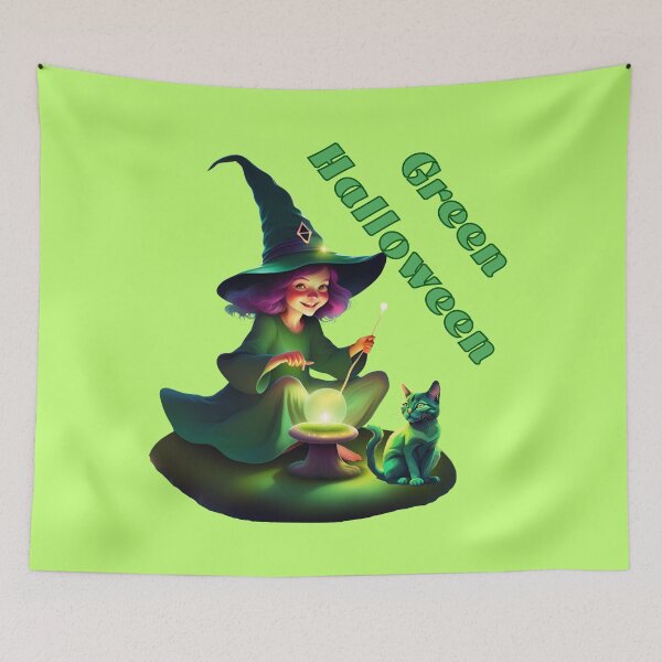 Item preview, Green halloween. designed and sold by NextDoorToMe.