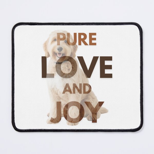 Item preview, Pure Love and Joy – Adorable Sheepadoodle Dog Design designed and sold by Fredster1966.