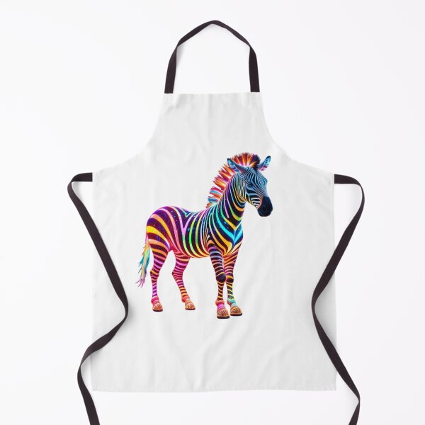 Item preview, Rainbow Zebra: Where Color Meets Wild designed and sold by GloriousArtSKD.