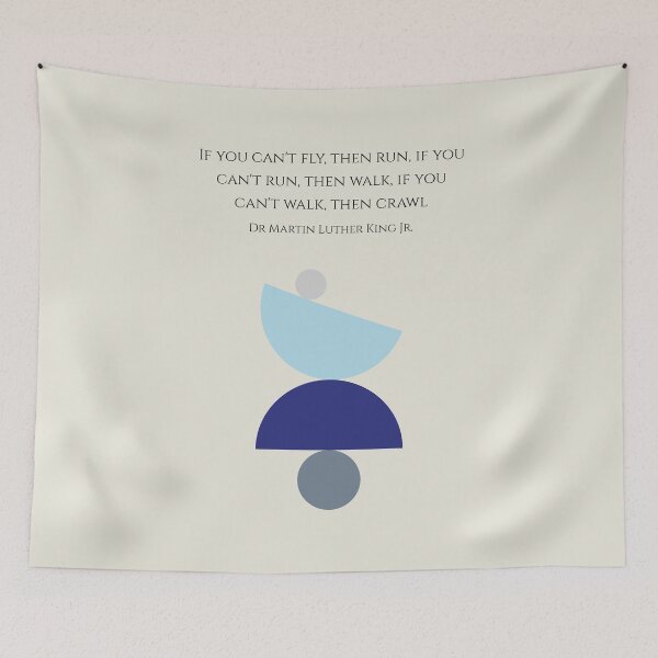 Item preview, If You Can't Fly Martin Luther King Quote designed and sold by kakarikihill.
