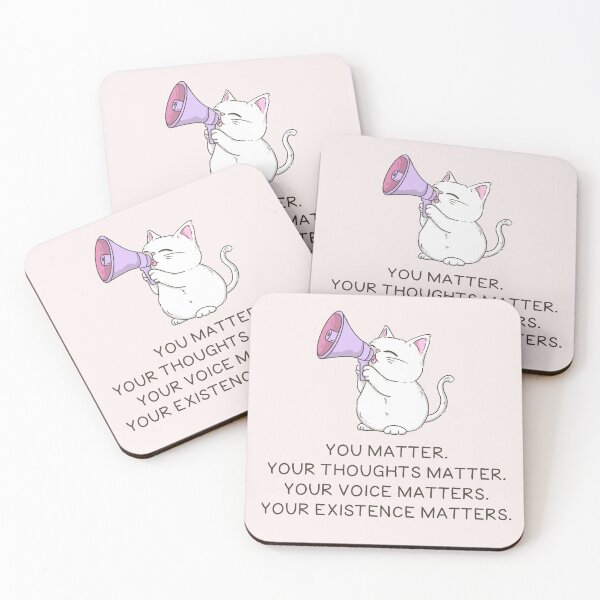 Item preview, You Matter – Encouraging Positive Mental Health Quote designed and sold by Jess.a.creates.