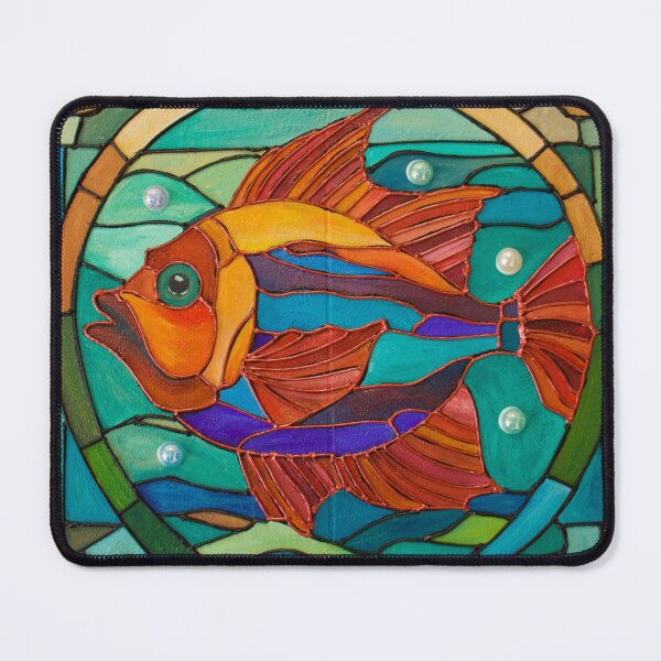 Item preview, Flamboyant Fish designed and sold by Megan JL Evans Art.