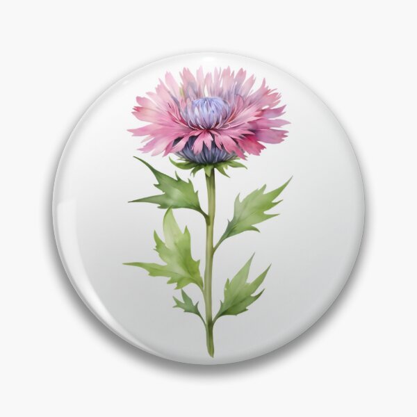 Item preview, Pink Bachelor's Buttons designed and sold by HOMETOWN86.