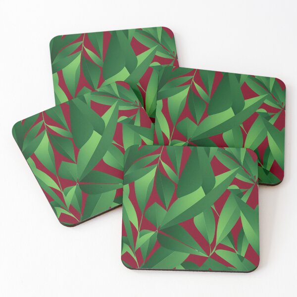 Item preview, Green leaves of herbaceous plants designed and sold by Ciervo Primavera.
