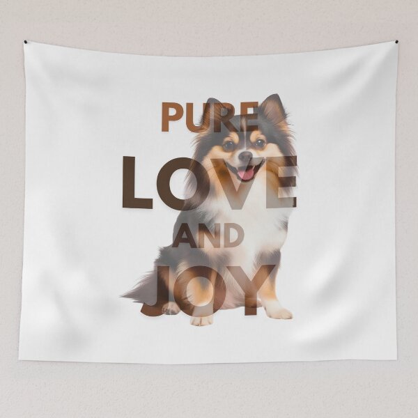 Item preview, Pure Love and Joy – Adorable Pomeranian Dog Design designed and sold by Fredster1966.