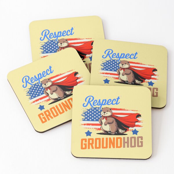 Item preview, Respect Ground Hog  designed and sold by DBM Photo Art 1.