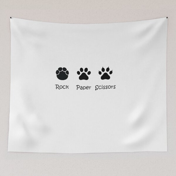 Item preview, Rock Paper Scissors Shirt, Funny Cat Paw Shirt, Unisex Shirt for Cat Lover, Cat Owner Sweater, Cat Paws Shirts, Pet Lover, Gift for Cat Mom  designed and sold by King Of Designs.