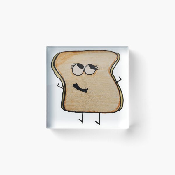 Item preview, Grilled cheese cartoon drawing designed and sold by Raineylanes.