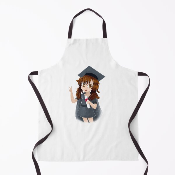 Item preview, Cute Anime girl in a graduation cape and hat designed and sold by jasmineberry.