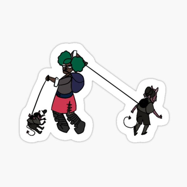 Item preview, A girl controlling her demons designed and sold by Katscratchstickers.