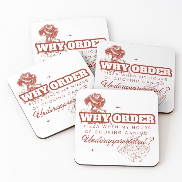 Item preview, Why Order Pizza When my Hours of Cooking can go Underappreciated? designed and sold by Retro-Reverie.