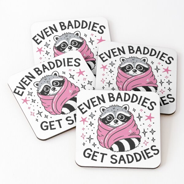 Item preview, Sticker even baddies get saddies designed and sold by JossDesign15.