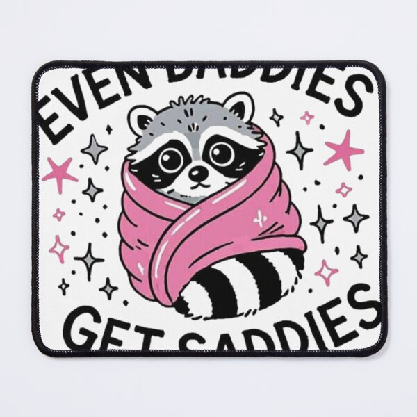 Item preview, Sticker even baddies get saddies designed and sold by JossDesign15.