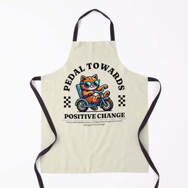 Item preview, Pedal to wards positive change designed and sold by Panda Creative Studio.