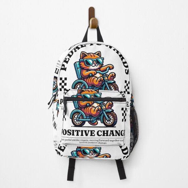 Item preview, Pedal to wards positive change designed and sold by Panda Creative Studio.