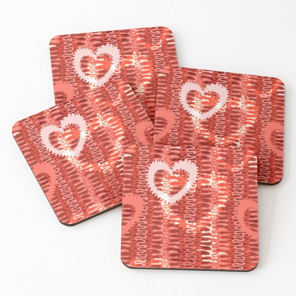 Item preview, Valentine Hearts on Abstract Background  designed and sold by Sharon Schwalbe.