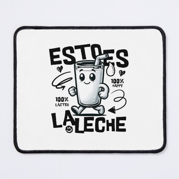 Item preview, Esto es la leche, Funny Spanish slangs, Milk lovers 100% happy. designed and sold by DAMOTAmagazine.