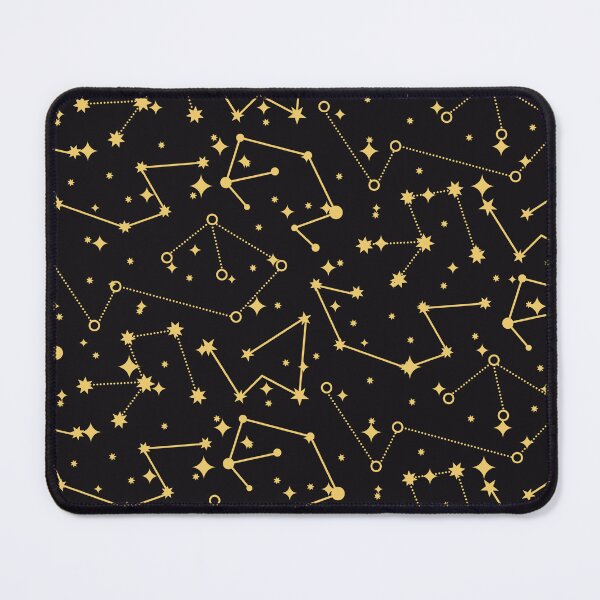 Item preview, Starry Constellations: Golden Night Sky designed and sold by AppliedDesigns1.