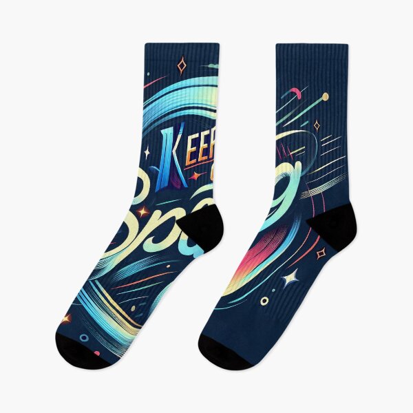 Item preview, Keep on sparkling, typography designed and sold by maxmaj.