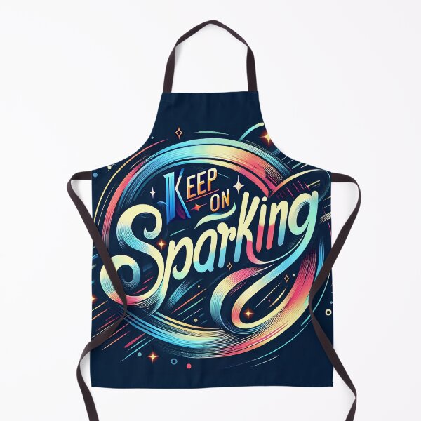 Item preview, Keep on sparkling, typography designed and sold by maxmaj.