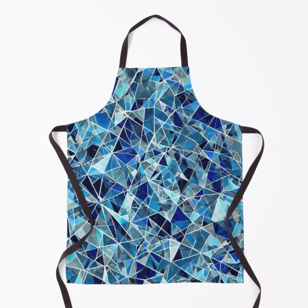 Item preview, Faceted Blue Crystal Fractal Art designed and sold by Harmonic_Layers.