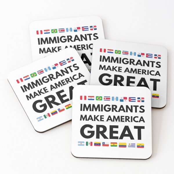 Item preview, IMMIGRANTS MAKE AMERICA GREAT designed and sold by Maussa Ivimas.