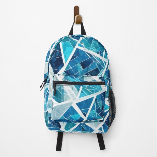 Item preview, Shattered Sapphire Geometric Abstract designed and sold by Harmonic_Layers.