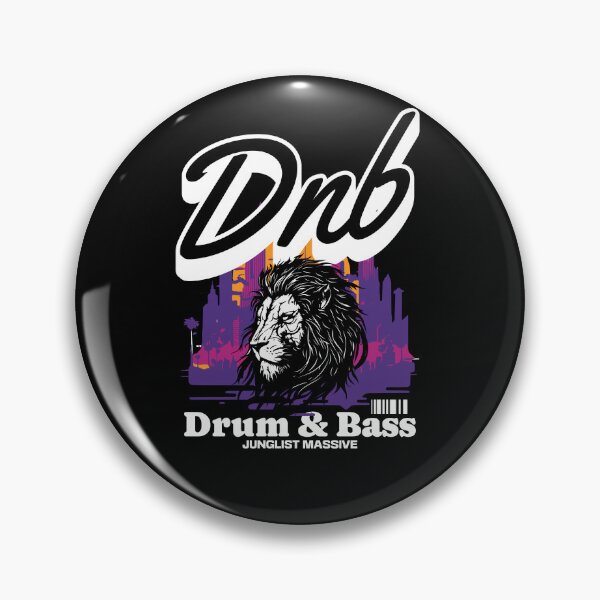 Item preview, DNB - Concrete Jungle King (white/purple)  designed and sold by Discothreadz.