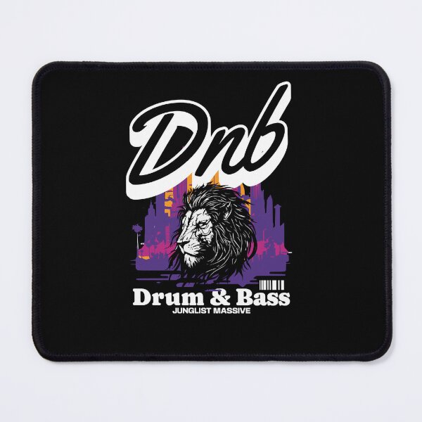 Item preview, DNB - Concrete Jungle King (white/purple) designed and sold by Discothreadz.