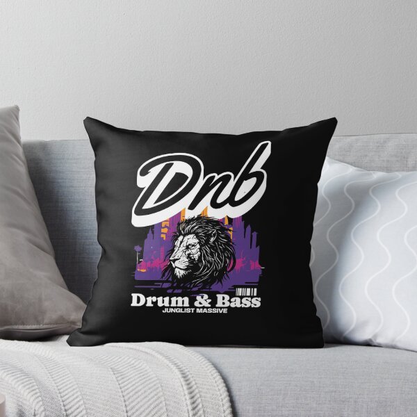 Item preview, DNB - Concrete Jungle King (white/purple)  designed and sold by Discothreadz.