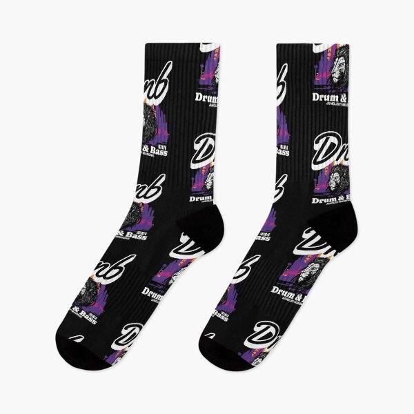 Item preview, DNB - Concrete Jungle King (white/purple)  designed and sold by Discothreadz.