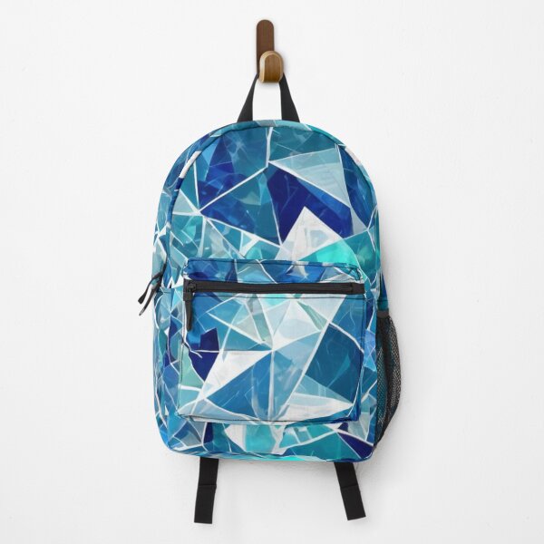 Item preview, Iridescent Sapphire Glass Mosaic designed and sold by Harmonic_Layers.
