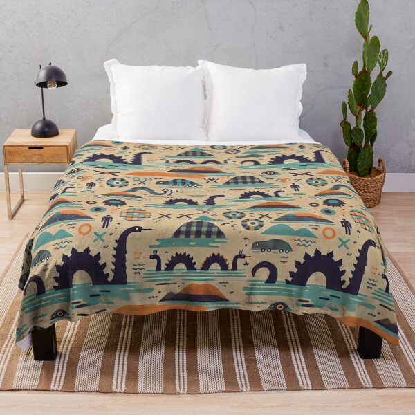 Item preview, Loch Ness Monster in Tartan Land designed and sold by whatcolorisrain.