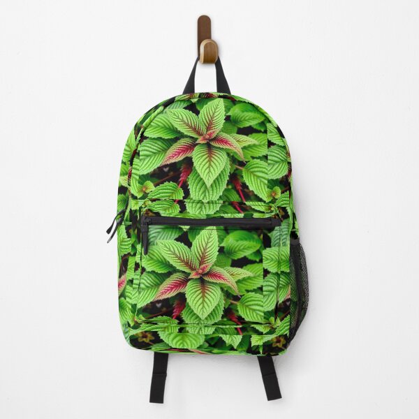 Item preview, Tropical Elegance: Red-Veined Leaf Design designed and sold by TreatLLC.