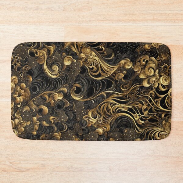 Item preview, Golden Swirl Fractal Elegance designed and sold by Harmonic_Layers.