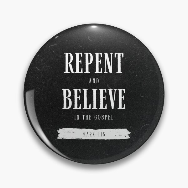Item preview, Repent and Believe in the Gospel (Mark 1:15) Ash Wednesday designed and sold by ureggie.
