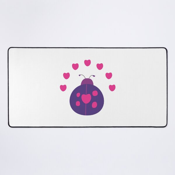 Item preview, Cute Hand Drawn Ladybug Lovebug with Hearts and Love designed and sold by MoePark.