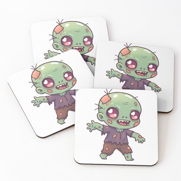 Aperçu de l'œuvre Joyeux Chibi Zombie – Personnage mignon de mort-vivant kawaii créée et vendue par Greemo03.