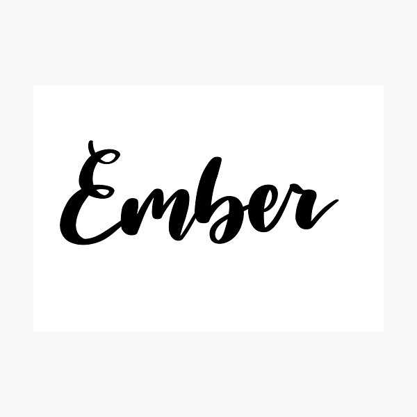 Item preview, Ember  designed and sold by ellietography.