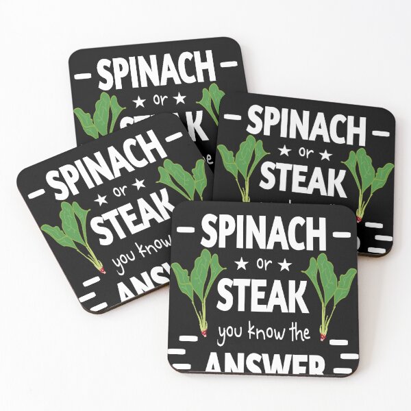 Item preview, National Spinach Day spinach lovers a cool spinach vegetable steak irony  designed and sold by vibeno1.