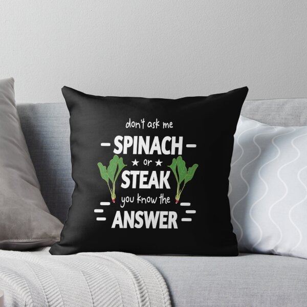 Item preview, National Spinach Day spinach lovers a cool spinach vegetable steak irony  designed and sold by vibeno1.