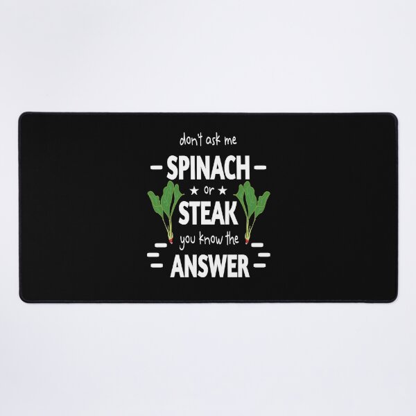 Item preview, National Spinach Day spinach lovers a cool spinach vegetable steak irony designed and sold by vibeno1.