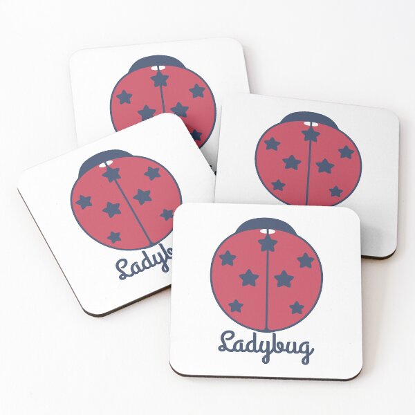 Item preview, Red White Blue Fourth of July Ladybug with Stars designed and sold by MoePark.