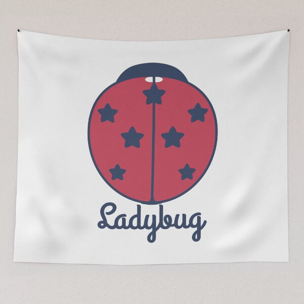 Item preview, Red White Blue Fourth of July Ladybug with Stars designed and sold by MoePark.