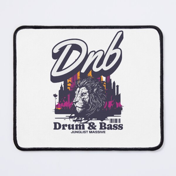 Item preview, DNB - Concrete Jungle King (plum/orange)  designed and sold by Discothreadz.