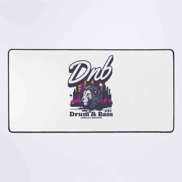 Item preview, DNB - Concrete Jungle King (plum/orange) designed and sold by Discothreadz.