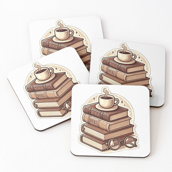 Item preview, Bookish Pack Including Coffee and Glasses designed and sold by MFA-BOOKS.