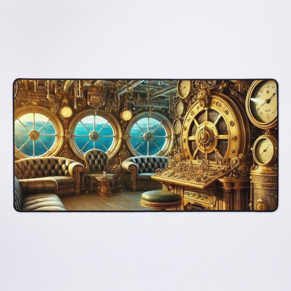 Item preview, The retrofuturistic steampunk Nautilus submarine designed and sold by VidyoeDesigns67.