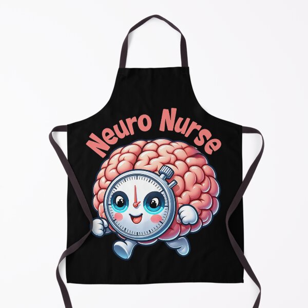 Item preview, Neuro Nurse Stroke Awareness Brain Timer designed and sold by Bliss Find And Design.