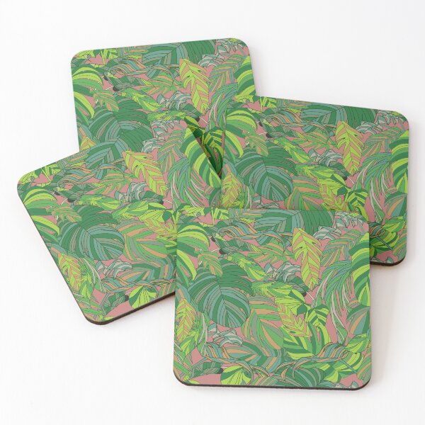 Item preview, tropical monstera leaves designed and sold by k-rastory.
